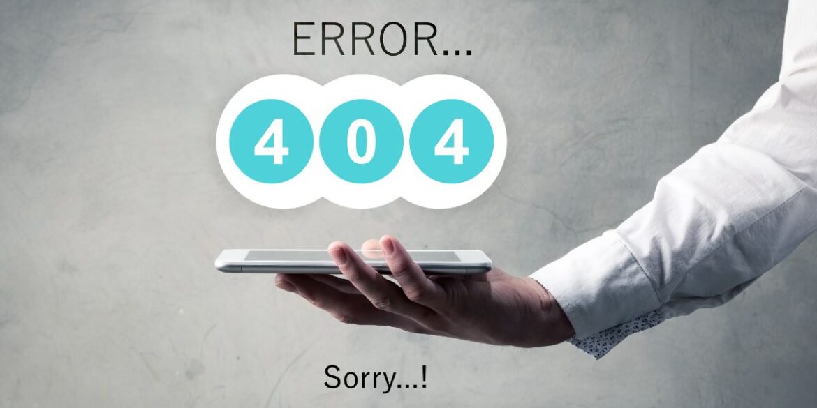 What to do when you see 404 error on wordpress website?