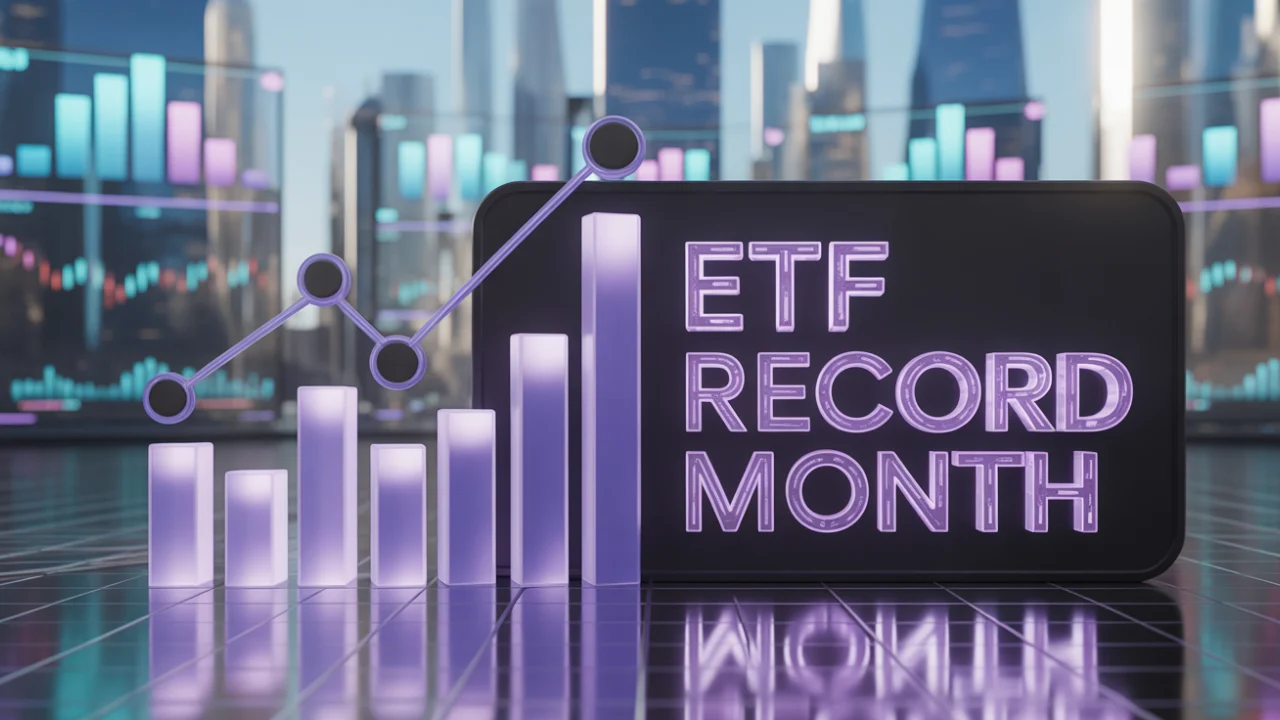 Bitcoin ETFs See Record $588M June Inflow