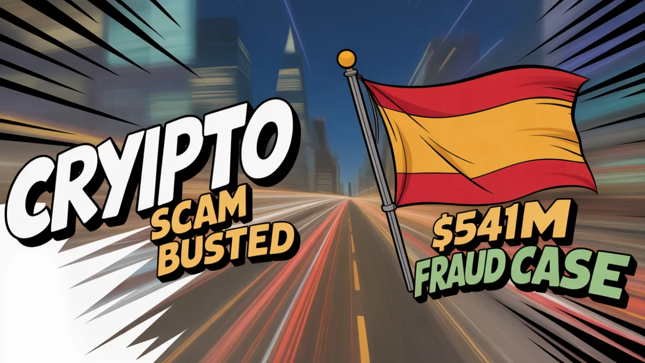 $541M Crypto Scam Busted