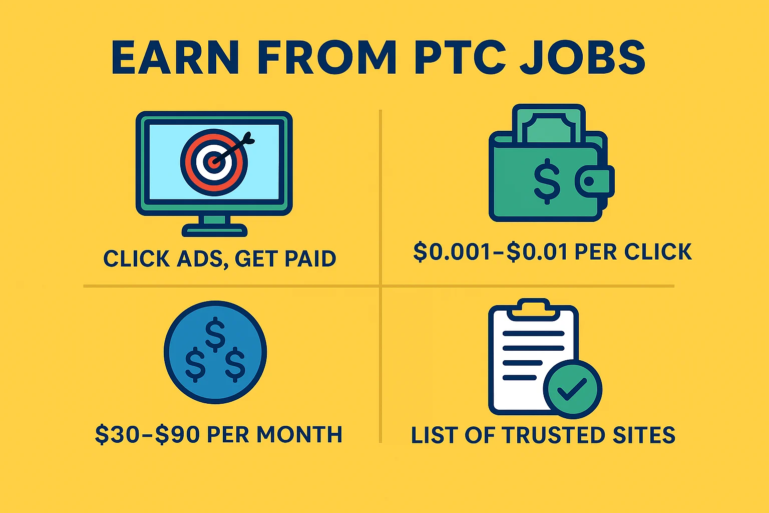 Earn from ptc jobs