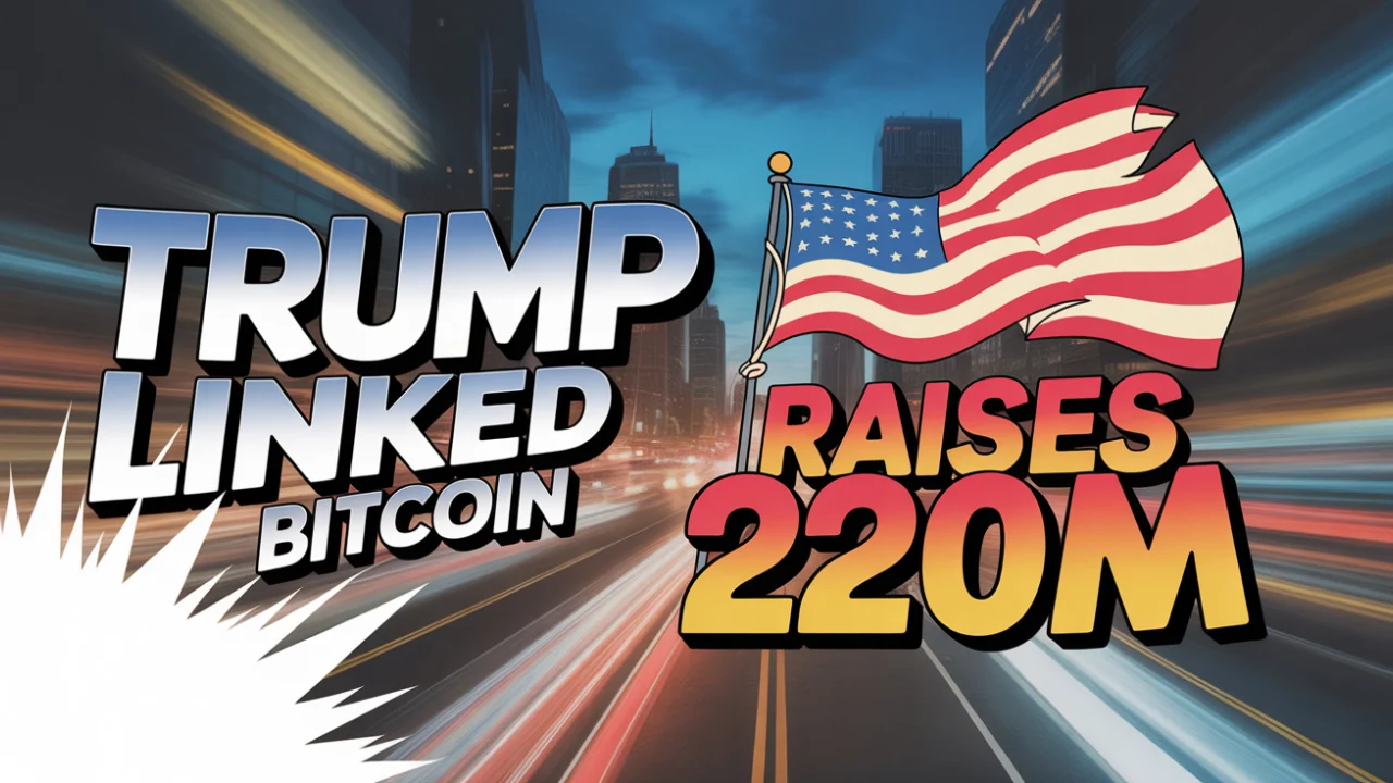 Trump Linked American Bitcoin Raises $220M With BTC Payment Option
