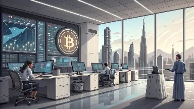 crypto trading office in Dubai